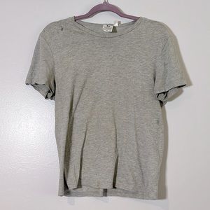 Zara plain grey T-shirt